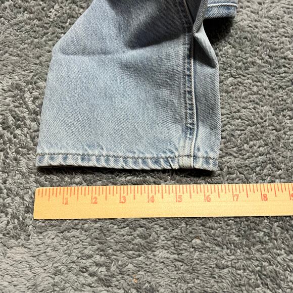 Sunday Best Aritzia Jeans Womens 6 (30x31) Distressed Straight High Rise - Picture 10 of 10